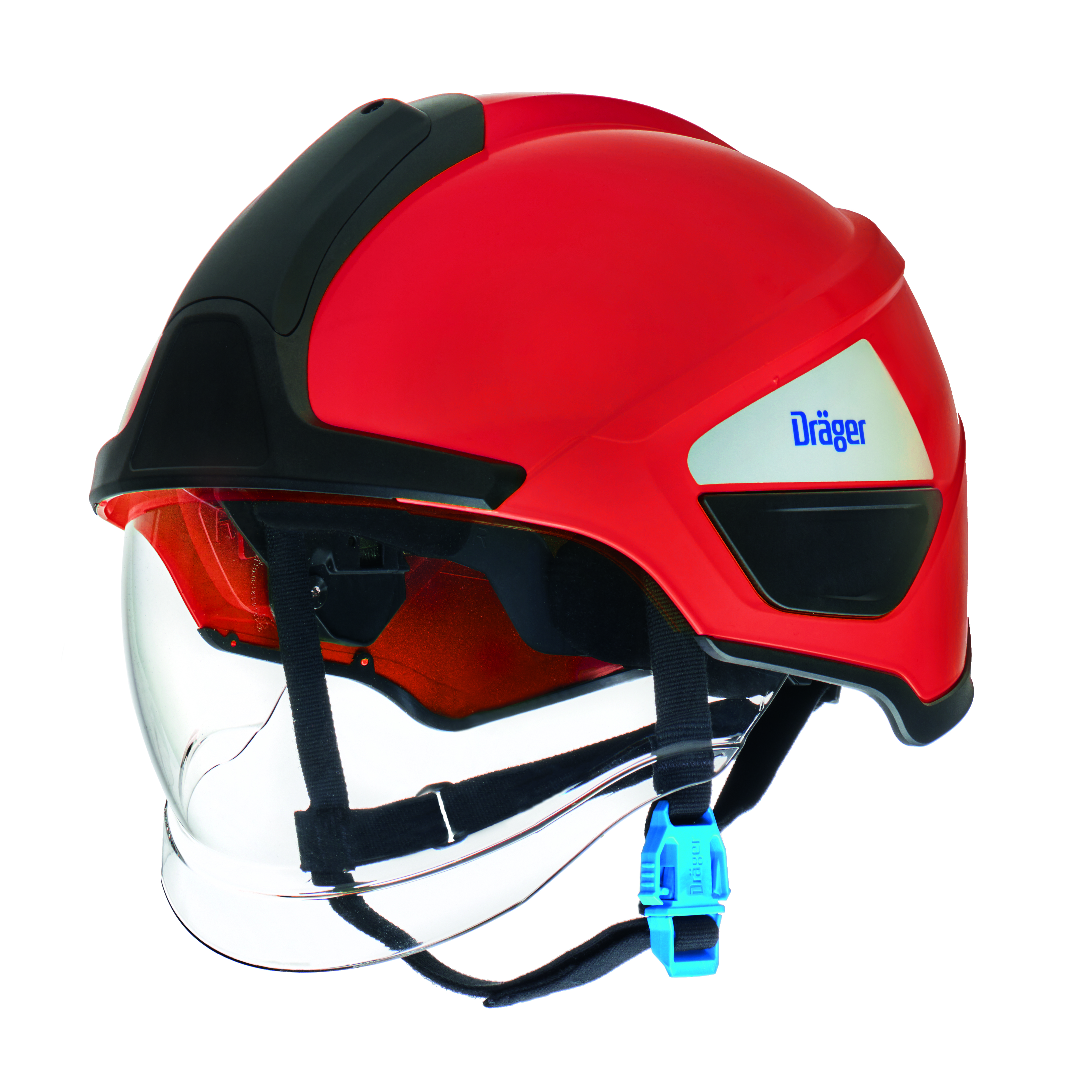 3701622 Dräger HPS SafeGuard Brandweerhelm De Dräger HPS&reg; SafeGuard is de vederlichte universele helm voor brandbestrijdings- en reddingsdiensten. Het innovatieve ontwerp combineert een optimale bescherming met een hoog draagcomfort. Met zijn sportieve look, lichte gewicht en toebehoren op maat is deze helm een echte allrounder voor elke uitdaging.