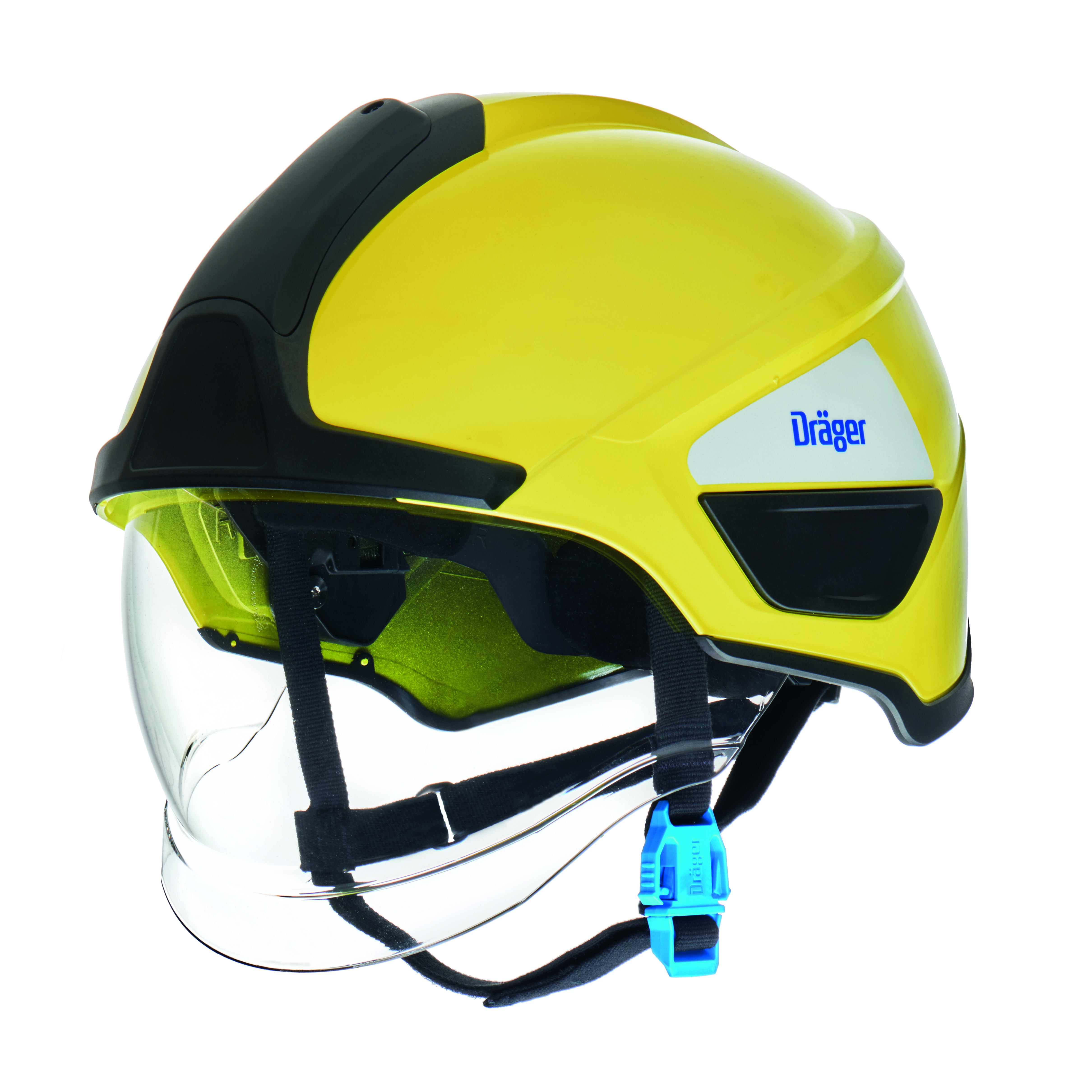 3701623 Dräger HPS SafeGuard Brandweerhelm De Dräger HPS&reg; SafeGuard is de vederlichte universele helm voor brandbestrijdings- en reddingsdiensten. Het innovatieve ontwerp combineert een optimale bescherming met een hoog draagcomfort. Met zijn sportieve look, lichte gewicht en toebehoren op maat is deze helm een echte allrounder voor elke uitdaging.