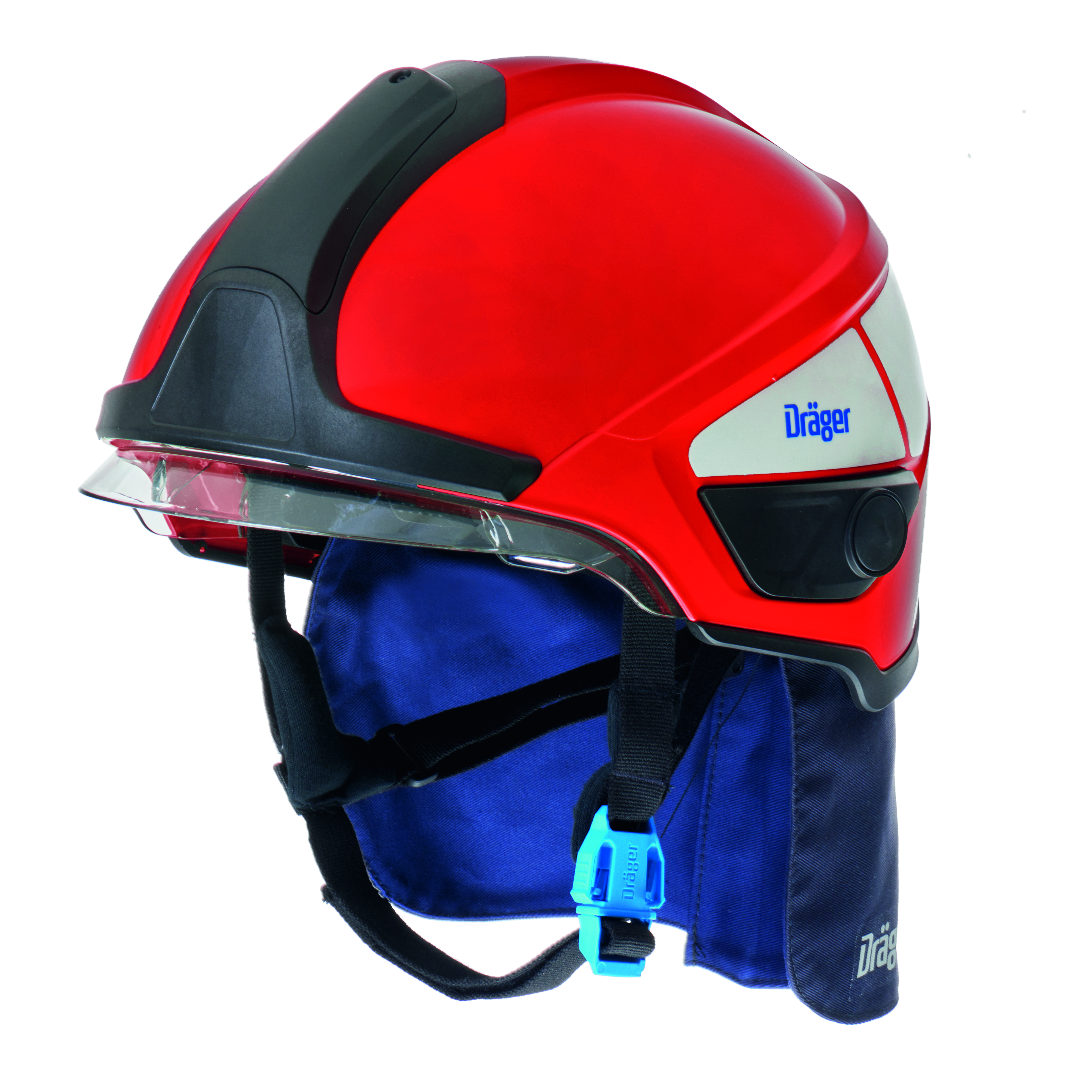 3701626 Dräger HPS SafeGuard Brandweerhelm De Dräger HPS&reg; SafeGuard is de vederlichte universele helm voor brandbestrijdings- en reddingsdiensten. Het innovatieve ontwerp combineert een optimale bescherming met een hoog draagcomfort. Met zijn sportieve look, lichte gewicht en toebehoren op maat is deze helm een echte allrounder voor elke uitdaging.