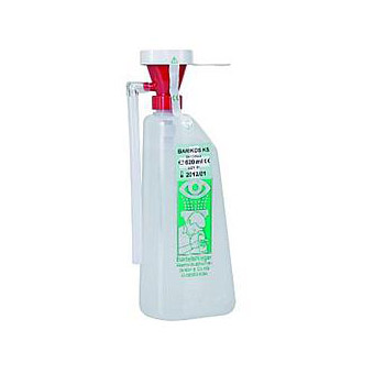 SG04604 Barikos Eye Wash Bottle The Barikos eye wash bottle is a maintenance-free wash bottle. In sealed state the eye wash fluid can be kept ready for use two years.